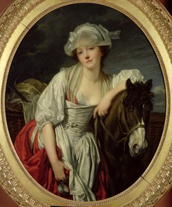 The Milkmaid  by Jean Baptiste Greuze